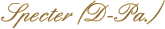 Specter (D-Pa.)